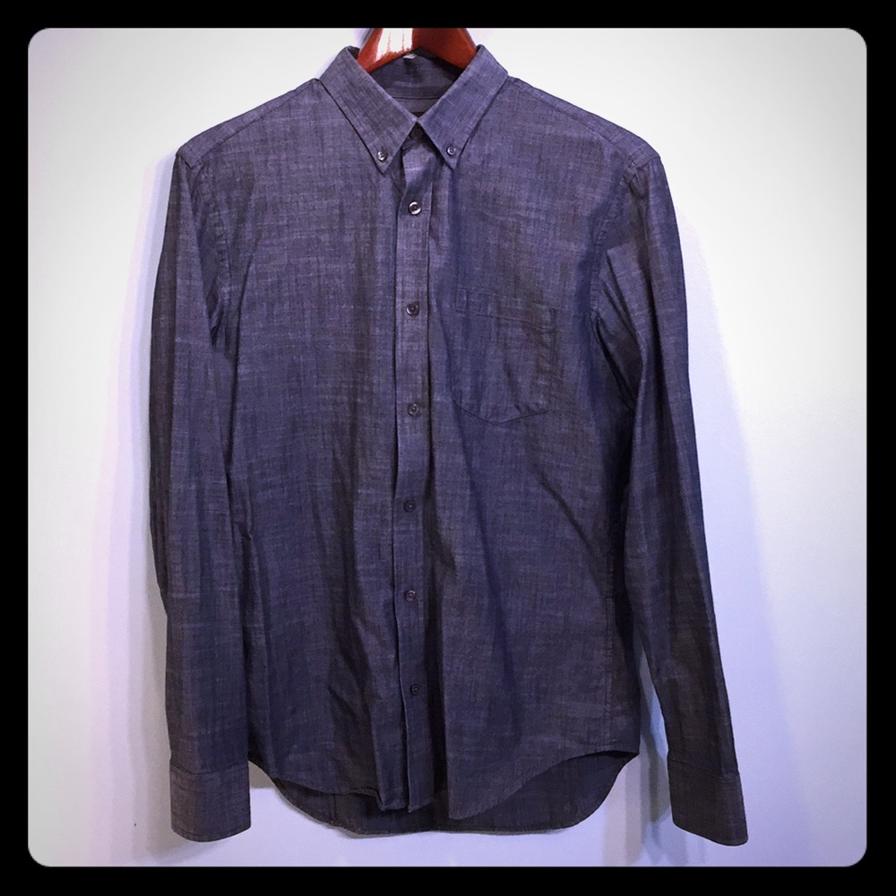 Banana Republic Cotton Shirt M Tailored Slim Fit